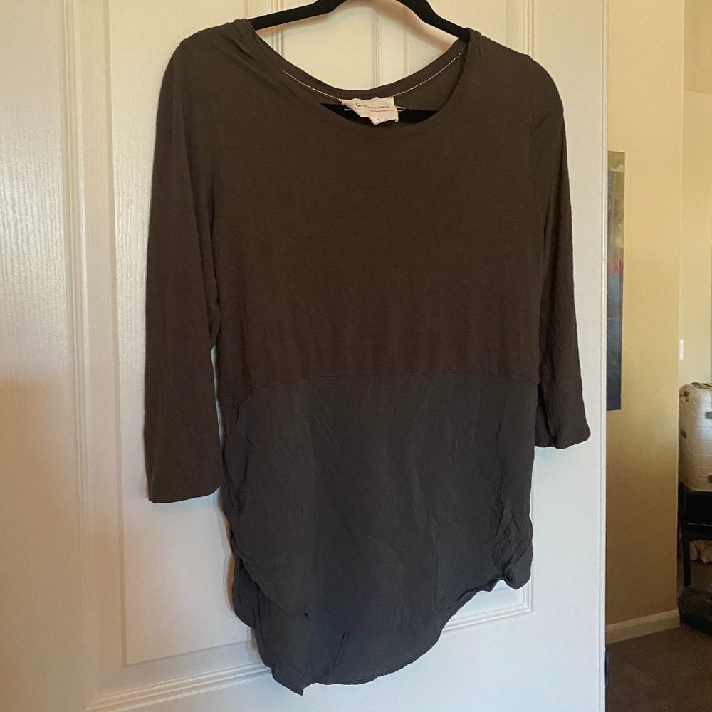 Vince Camuto OLive green Shirt